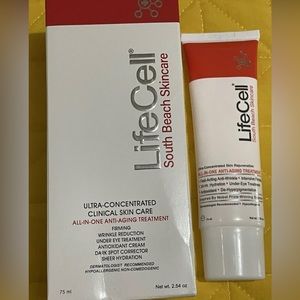 LifeCell South Beach Skincare All In One Anti-Aging Treatment - 2.54 oz
